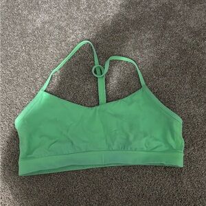 lululemon athletica Mint Green Strappy Sports Bra